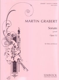 Grabert: Sonata In G Minor Opus 52 for Oboe published by Simrock