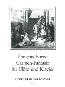 Borne: Carmen Fantasy for flute published by Kunzelmann