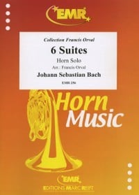 Bach: 6 Suites BWV 1007-1012 for Horn published by EMR