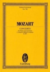 Mozart: Concerto No. 24 C minor KV 491 (Study Score) published by Eulenburg