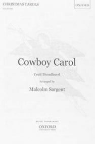 Sargent: A Cowboy Carol SATB published by OUP