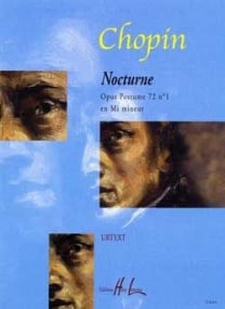 Chopin: Nocturne in E minor Opus 72 No 1 for Piano published by Lemoine