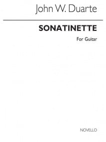 Duarte: Sonatinette for guitar published by Novello
