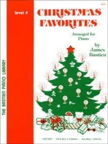 Bastien Christmas Favorites Level 4 for Piano published by KJOS