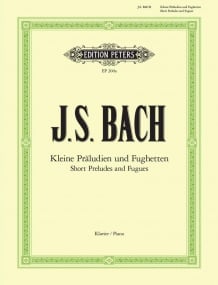Bach: 24 Short Preludes & Fugues for Piano published by Peters