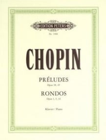 Chopin: Preludes & Rondos for Piano published by Peters