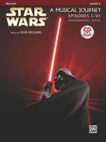 Star Wars Episodes I-VI - Horn in F published by Alfred (Book & CD)