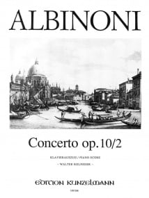 Albinoni: Concerto in G minor Opus 10 No 2 for Violin published by Kunzelmann