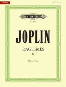 Joplin: Ragtimes Volume 2 for Piano published by Peters