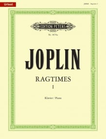Joplin: Ragtimes Volume 1 for Piano published by Peters