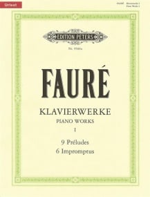 Faure: Piano Works volume 1 published by Peters