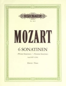Mozart: 6 Viennese Sonatinas for Piano published by Peters
