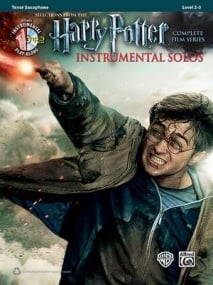 Harry Potter Instrumental Solos - Tenor Saxophone published by Alfred (Book & CD)