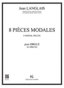 Langlais: 8 Pieces Modales for Organ published by Combre