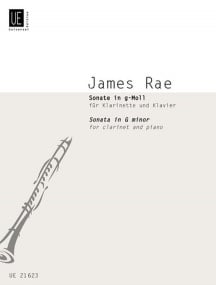 Rae: Sonata in G minor for Clarinet published by Universal Edition