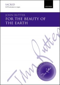 Rutter: For the beauty of the earth SATB published by OUP