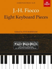 Fiocco: Eight Keyboard Pieces published by ABRSM