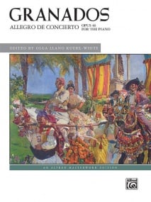 Granados: Allegro de Concierto Opus 46 for Piano published by Alfred