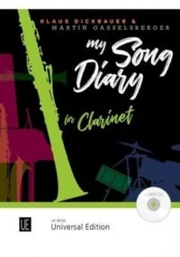 Dickbauer: My Song Diary - Clarinet published by Universal (Book & CD)