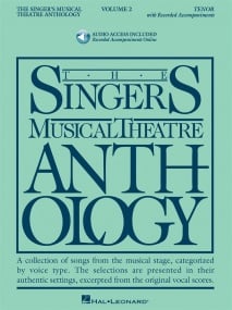 Singers Musical Theatre Anthology 2 Tenor published by Hal Leonard (Book/Online Audio)