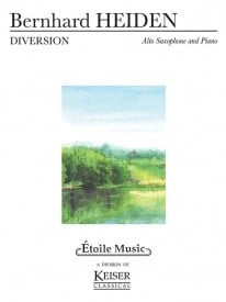Heiden: Diversion for Alto Saxophone published by Hal Leonard