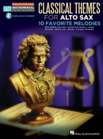 Classical Themes - Alto Saxophone published by Hal Leonard (Book/Online Audio)