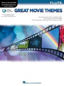 Great Movie Themes - Flute published by Hal Leonard (Book/Online Audio)