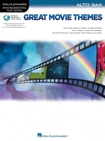 Great Movie Themes - Alto Sax published by Hal Leonard (Book/Online Audio)