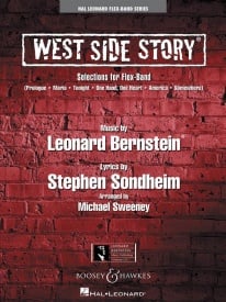 Bernstein: West Side Story for Flex Band arr Sweeney published by Hal Leonard