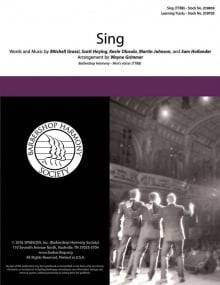 Sing TTBB published by Hal Leonard