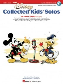 Disney: Collected Kids' Solos published by Hal Leonard (Book/Online Audio)
