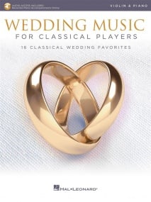 Wedding Music for Classical Players - Violin published by Hal Leonard (Book/Online Audio)