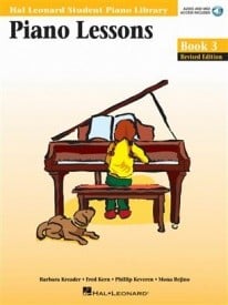 Hal Leonard Student Piano Library: Lessons 3 (Book/Online Audio)