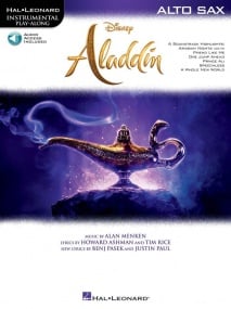 Aladdin - Alto Sax published by Hal Leonard (Book/Online Audio)