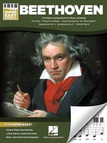 Beethoven: Super Easy Songbook for Piano published by Hal Leonard
