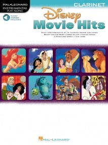 Disney Movie Hits - Clarinet published by Hal Leonard (Book/Online Audio)
