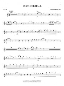 Christmas Carols - Flute published by Hal Leonard (Book/Online Audio)