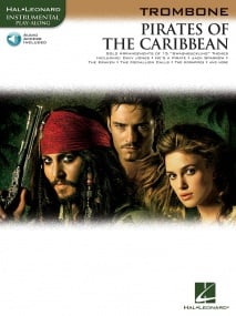 Pirates of the Caribbean - Trombone published by Hal Leonard (Book/Online Audio)