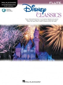 Disney Classics - Flute published by Hal Leonard (Book/Online Audio)