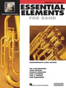 Essential Elements for Band  Book 2 with EEi for Baritone (Bass Clef) published by Hal Leonard