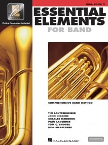 Essential Elements for Band  Book 2 with EEi for Tuba (Bass Clef) published by Hal Leonard