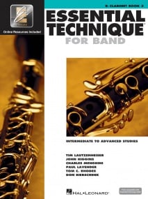 Essential Technique for Band - Book 3 with EEi for Clarinet published by Hal Leonard
