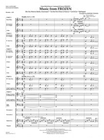 Music from Frozen for Flex Band published by Hal Leonard