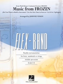 Music from Frozen for Flex Band published by Hal Leonard