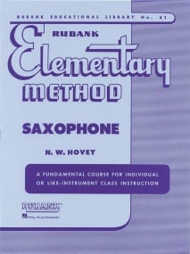Rubank Elementary Method for Saxophone