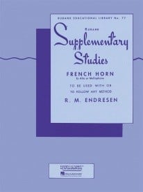 Endresen: Supplementary Studies for French Horn published by Rubank