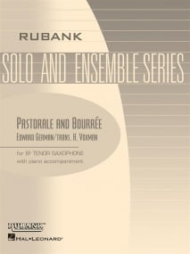 German: Pastorale and Bouree for Tenor Saxophone published by Rubank