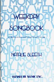 Sleeth: Weekday Songbook published by Hinshaw