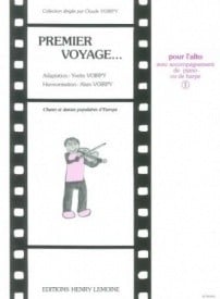 Premier Voyage Volume 1 for Viola published by Lemoine