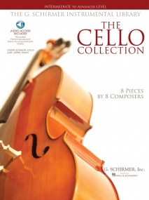 The Cello Collection - Intermediate/Advanced published by Schirmer (Book/Online Audio)